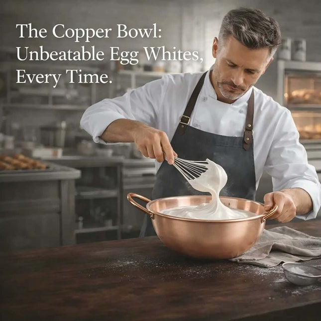 Energinox Rapid Heat Conduction Even Heating Multiple Sizes Copper Sauce Egg White Whisking Dessert Jam Custard Mini Pot