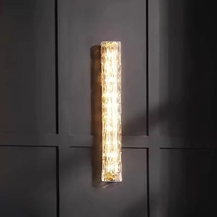 Modern Luxury Crystal Wall Lamp Light Creative Design for Living Room Hotel Bedroom Corridor Staircase Background Wall Lighting
