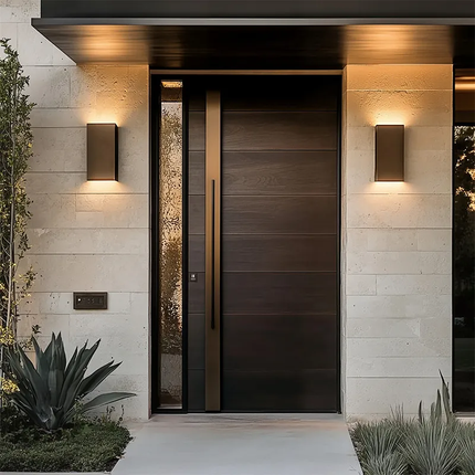 High End Aluminum Villa Entrance Gate Modern Carved Design Anti Rust Main Door