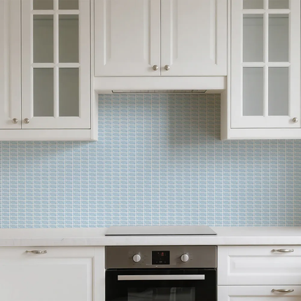 Luxury High End Shower Wall Project Porcelain Mosaic Concave Convex Three-Dimensional Bathroom Wall Mosaic Tile