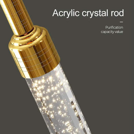 Modern Chandelier Crystals Villadom Living Room Pendant Lights Stair Light Decoration Hogar Moderno Suspension Luminaire Nordic