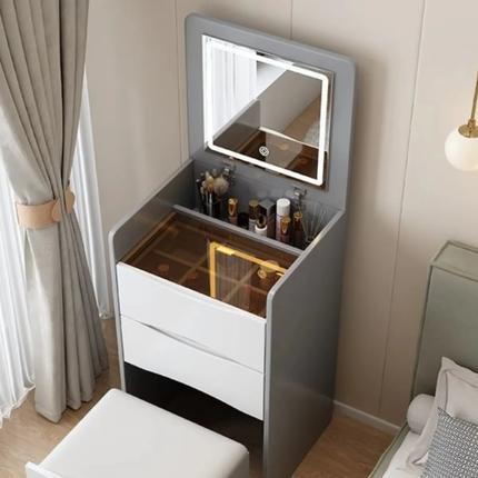 Dresser Bedroom Modern Simple Flippable Bedside Small HouseHold Modern Makeup Nightstand Storage Cabinet One Piece