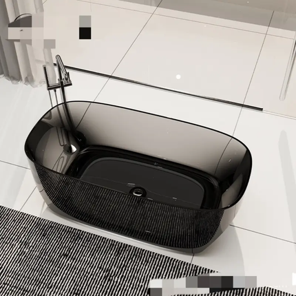 Luxury and High Quality Hot Sales Resin Freestanding and Full Soaking Bathtub