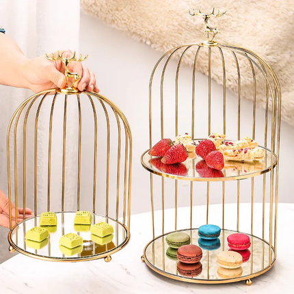 Nordic Creative Afternoon Tea Dessert Rack Candy Fruit Plate Multi-Layer Cake Tray Ins Wind Pastry Display Rack
