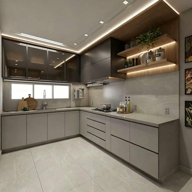Allure New Model Luxury Design Automatic Custom Organization Classic Style Modern Other Kitchen Cabinet Furniture
