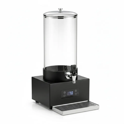 Electric Digital Display Drink Dispenser Hot Cold Stainless Steel Juice Dispenser Milk Dispenser For Hotel Restaurant Buffet Use