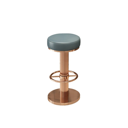 Chair Stools Chairs Modern Luxury High White for Counter Outdoor Leather Kitchen with and Restaurant Nordic Rose Gold Bar Stool