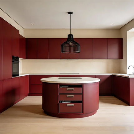 Custom Kitchen Cabinets Peel and Stick Wallpaper Red Oak Island Kitchen Cabinet Types Of Furniture Design Kitchen Cabinet