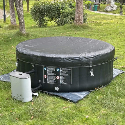 Customized High Quality Inflatable Round Spa Tub Hot Spa Pool Tub Portable Multiplayer Person Spa Tub Outdoor For Hotel