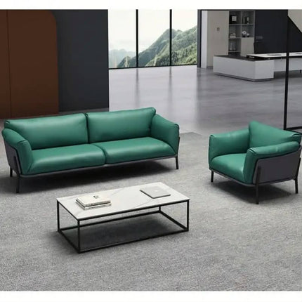 Sofa Set Furniture Style Milan Contemporary Italy Commercial Waiting Room Office for Office Leather Sofa Set 5 Seater Modern