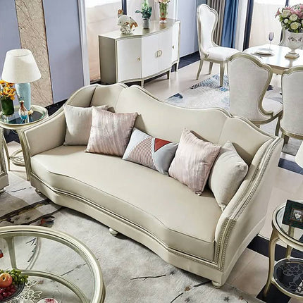Customized Antique High Quality High End Sofas Sets Luxury Sectional Wood Frame Sofa Set Victorian Living Room Furniture
