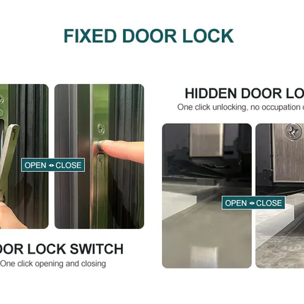 ZEKIN USA Residential Project Modern Main Entrance Exterior Door Channel Cast Aluminum Security Front Pivot Entry Doors