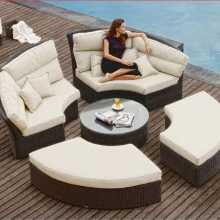 Garden Outdoor Furniture Sofa Pallet Chair Cushion Waterproof for Shell