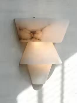 Spanish Alabaster Wall Lamp French Medieval Style Living Room Background Wall Bedroom Bedside Hotel Corridor LED Wall Lamp