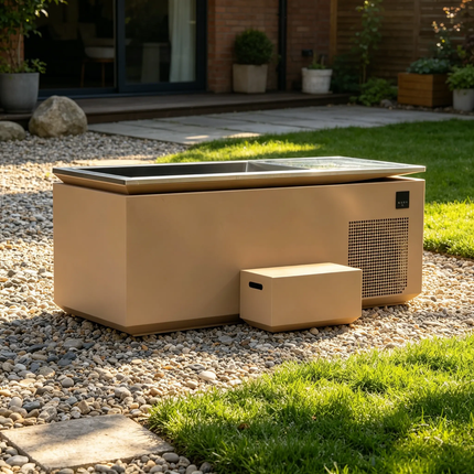 Stainless Steel All-in-One Body Recovery Cold Bath Ice Bath Cold Dive With Chiller Support High-Value Appearance