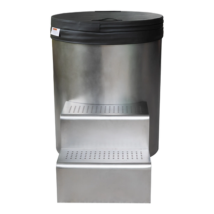 Outdoor Composite Panel With 304 Stainless Steel Cold Plunge Tub With Water Chiller Outdoor Ice Bath Tub