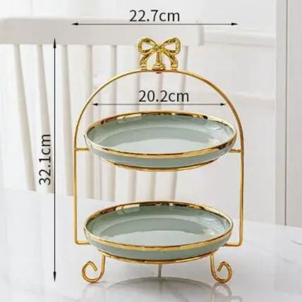 Marble Design Dinnerware Set Dishes Gold Serving Wedding Charger Plate Cake Stand Ceramic Plates Fish Plates