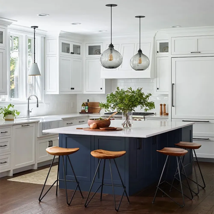 Modern Shaker Style Custom Shaker Cabinets Complete Kitchen Set Lacquer Plywood Solid Wood Kitchen Cupboard For Villa