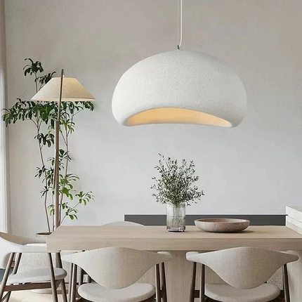 Minimalist Cream-Style Restaurant Dining Room Bar Counter french-Style Living Room, Bedroom And Chandelier
