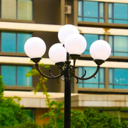 Spherical 3-Meter-3.5-Meter-High Courtyard Light Emitting Diode Landscape Lamp Pole Decoration Garden Modern Landscape Lighting
