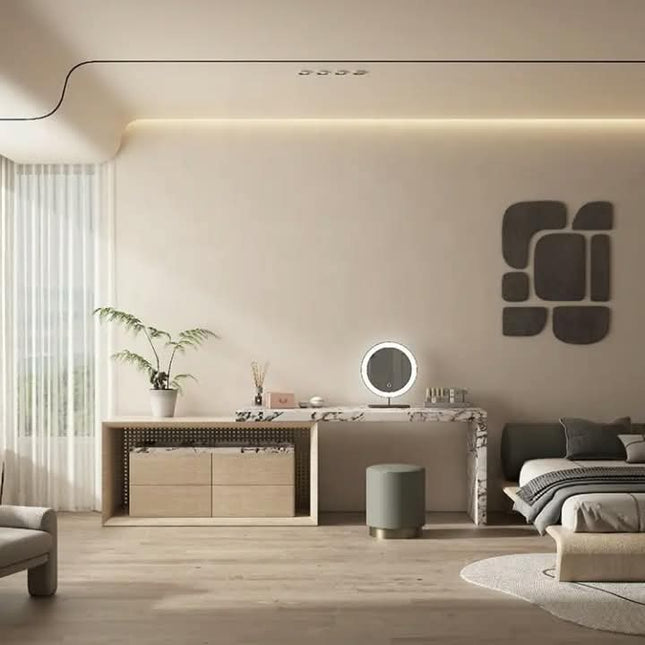 Creative Bedroom Furniture White Luxury Dresser Set Bedroom Dressing Table