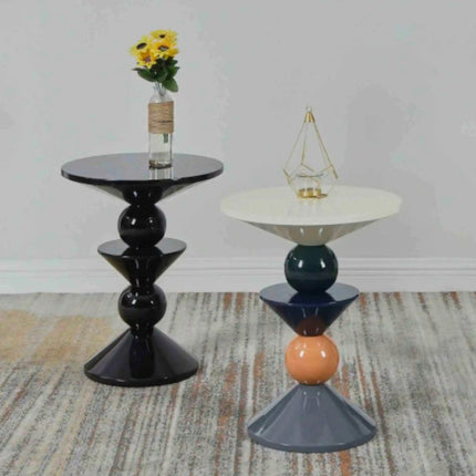 Nordic Style Free Array Marble Side Table Creative End Table For Bedroom or Living Room