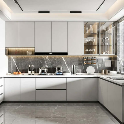 Kitchen Cabinets Stylish Finishes Premium Materials and Contemporary Design For Practical Home Cabinet Kitchen Sets