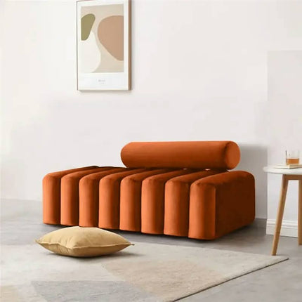 Italian Indoor Living Room Velvet Sofa Set High-End Villa Cloud Sofa Home Luxury Modern Couch Covers Three-Seat Sofa