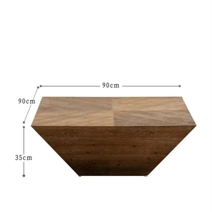 Made of concrete Portable Solid Wood Traditional Design Modern Coffee Table With Storage For Home Living Room-Durable & Eco-Friendly