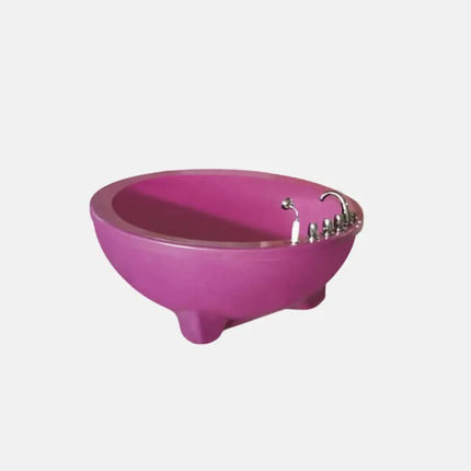 Latest Design Custom Color Baths Round Freestanding Acrylic Bathtubs With Drainage