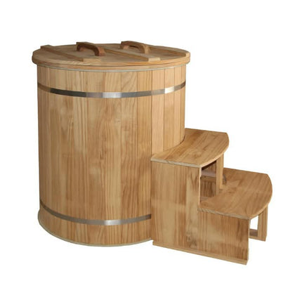 Cold Plunge Outdoor Wifi Wooden Ice Bath Tub With Ice Bath Chiller Cooling System