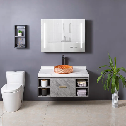 New Arrival Diamond Design Bathroom Sanitary Ware Luxury Orange Unique Glass WashBasin