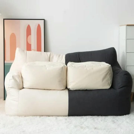 Luxury Japanese-Style Convertible Living Room Furniture Set Foldable Bean & Eps/EPP Filled Lazy Sofa Bed Accent Design