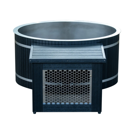 304 Stainless Steel Ice Bathtub Water Chiller Barrel HydroMassage Cold Plunge Composite Panel Ice Bath Tub