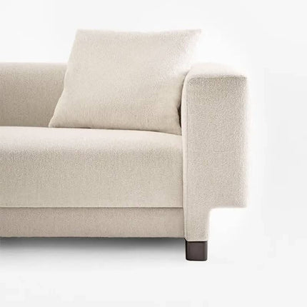Spongdesign Modern Luxury Living Room Sofa Set Headboard Design Ottoman Genuine Leather Home Furniture Apartment Hotel Bedroom