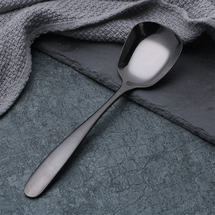 High Quality 18-8 Metal Serving Spoon Stainless Steel Table Spoon