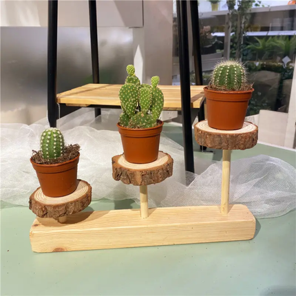 3 Tier Cupcake Stand Wood Cup Cake Tier Stand Farmhouse Tiered Tray Decor Set Wooden Serving Tray