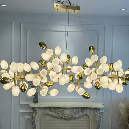 Nordic Modern Luxury Restaurant Villa Living Room Hotel Lobby Bar Glass Ball Chandelier Pendant Light
