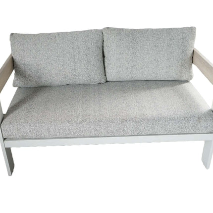 Luxury Durable European Style Waterproof Outdoor Lounge 4 Aluminum Patio Furniture Sofa Set for Garden