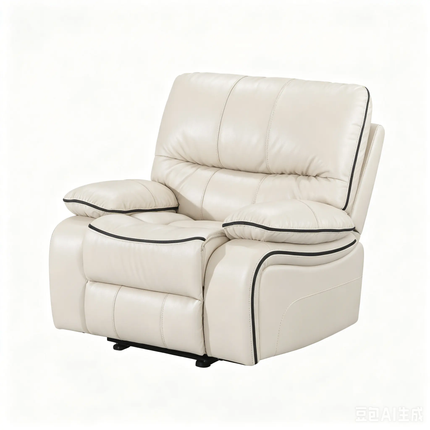 High End Modern Frank Air Leather Chesterfield Recliner Sofa Set With Soft Cushion Back For Luxury Living Room Home Furniture
