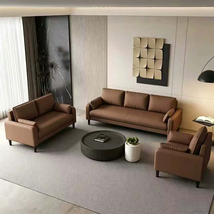 Normic Modern Simple Two-Person Frame Movable Small Sofa for Apartment Living Room Bedroom Clothing Store Rental House