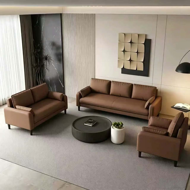 Normic Modern Simple Two-Person Frame Movable Small Sofa for Apartment Living Room Bedroom Clothing Store Rental House