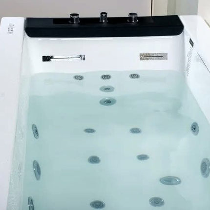 High Quality Acrylic Hydro Massage Bathtub One - Person Massage Bathtub with Heating System & Remote Control