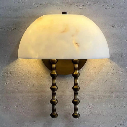 American Retro Medieval Style Living Room Hotel Bedside Wall Lamp Desk Desk Designer Model Room Study, Sales Office, Aisle Corridor