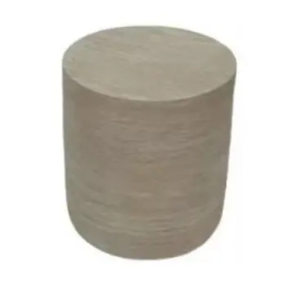 Made of FiberGlass Nordic Wabi Sabi Light Luxury Minimalist Designer Movable Coffee Table Circular Glass Fiber Resin
