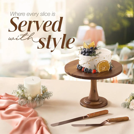 Birthday Wedding Decoration Cake Holder Table Stand Cup Cake Display Stand Rack Wooden Cake Stand For Wedding