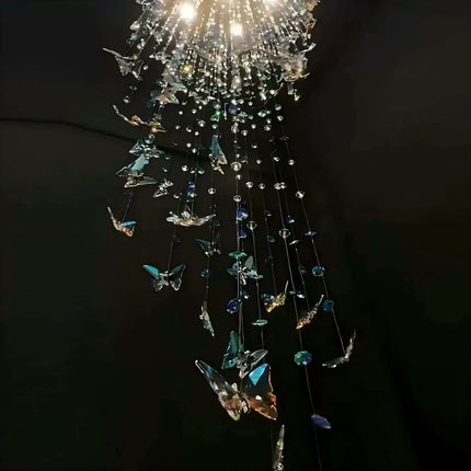 K9 Crystal Chandelier Stainless Steel Silver Villa Living Room Hotel Light Luxury Dining Room Modern Dimmable 3-year Warranty