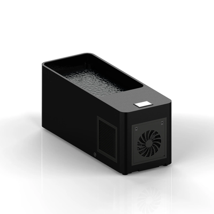 Customizable Outdoor Wooden Stainless Steel Cold Plunge Black Ice Bath with Chiller and Filter