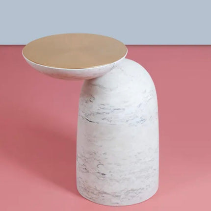 Modern Living Room Furniture Small Round Marble Coffee Table Set Customized Luxury Stone Table