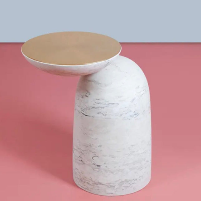 Modern Living Room Furniture Small Round Marble Coffee Table Set Customized Luxury Stone Table